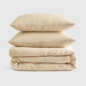 Quince European Linen Duvet Cover
